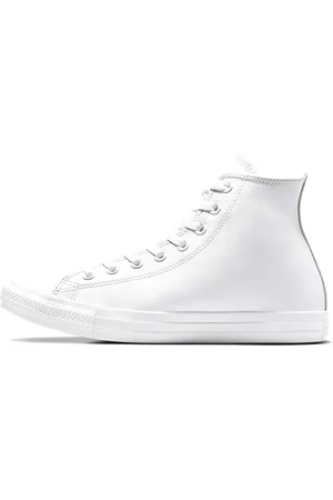 Converse Chuck Taylor All Star Hi leather in monochrome