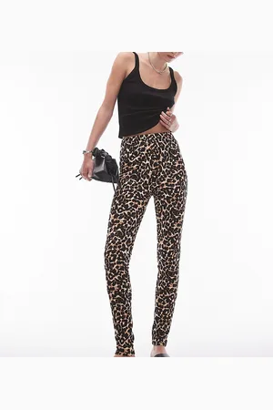 Topshop Leopard print legging in