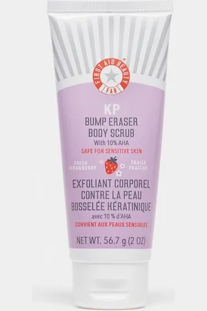 First Aid Beauty KP Bump Eraser Body Scrub 10% AHA Fresh Strawberry 56g