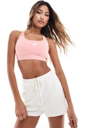 adidas Adidas Training Train Essentials mid support sports bra in