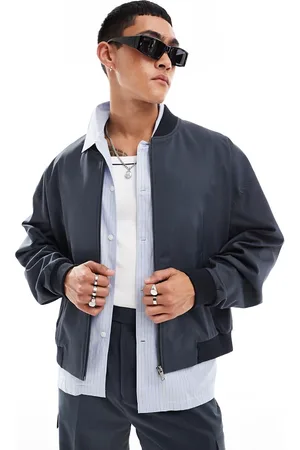 ASOS Smart co-ord bomber jacket with pocket detailing in