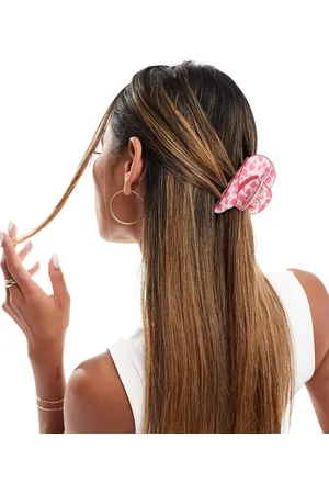Easilocks X ASOS Exclusive Cowboy Hat Claw Clip - & White