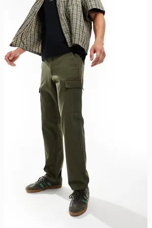 Only & Sons Straight fit cargo in khaki