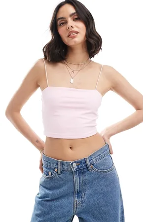 New Look Strappy bandeau top in