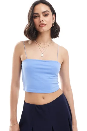New Look Strappy bandeau top in