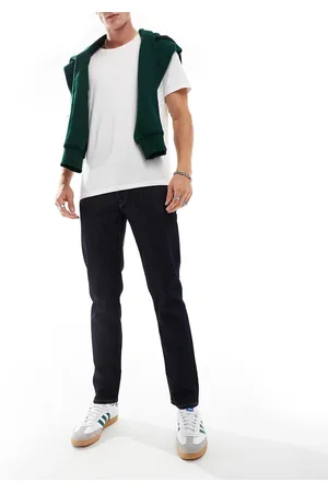 Lacoste Mid blue jeans in blue