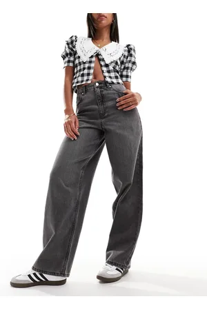 Miss Selfridge Baggy jean in wash