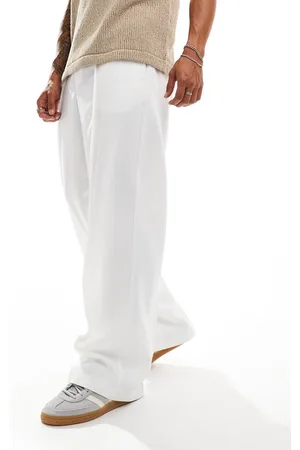 ASOS Wide leg smart trouser with an elasticated waist in
