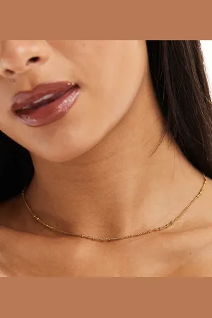 Accessorize Stainless steel plated bobble chain in