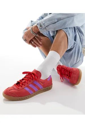 adidas Hamburg trainers in and purple