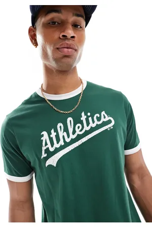 47 Brand Oakland Athletics script t-shirt in navy
