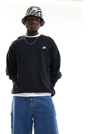 Nike Club french terry oversized sweatshirt in