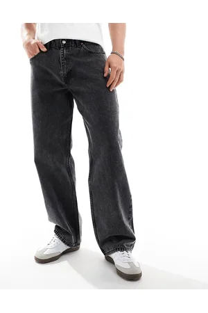 Dr Denim Omar wide straight leg jeans in marble