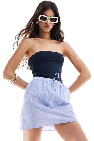 Threadbare Jersey bandeau bodysuit in