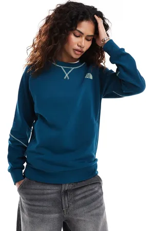The North Face Hakuun contrast stitch logo sweatshirt in