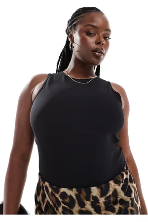 In The Style Sculpt and control racer neck bodysuit in