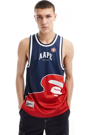 A Bathing Ape Aape By A Bathing Ape logo vest in