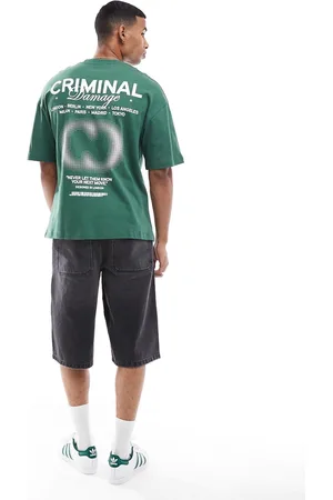Criminal Damage Worldwide print t-shirt in