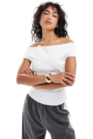 MANGO Bardot top in