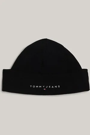 Tommy Hilfiger Logo Embroidery Beanie Hat in