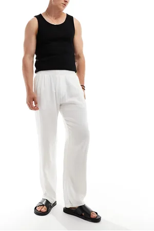 Bershka Textured trouser co-ord in