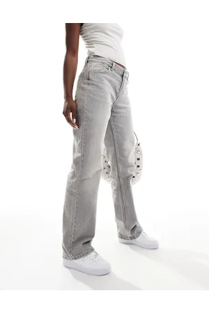 Bershka Straight leg jeans in