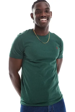 Ralph Lauren Icon logo t-shirt in dark marl