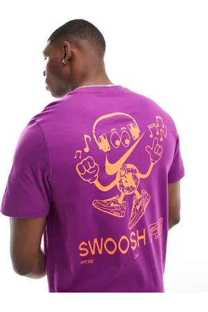Nike Swoosh FM graphic backprint t-shirt in