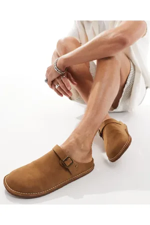 ASOS Mule clog loafers in tan