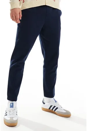 Another Influence Linen mix tapered trousers in
