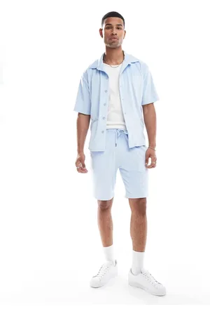 Criminal Damage Varsity polo shorts in