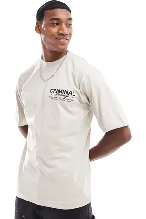 Criminal Damage City t-shirt in stone