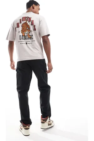 Criminal Damage Team tiger t-shirt in