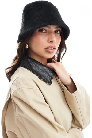 Glamorous Textured bucket hat in