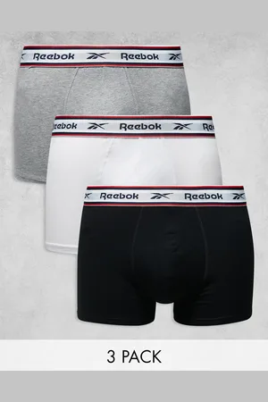 Reebok 3 pack Trunks Barlow in , Grey & White