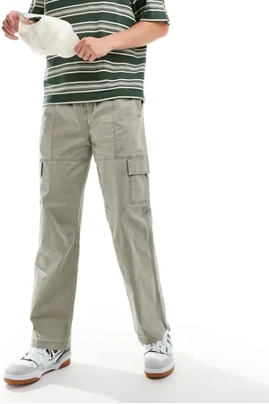 HERA Washed utility relaxed cargo in grey