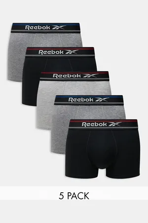 Reebok 5 pack Colvin Trunks in /Charcoal Marls/Grey Marl