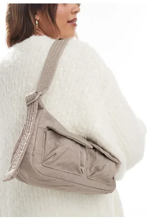 Baggu Cargo nylon shoulder bag in dove
