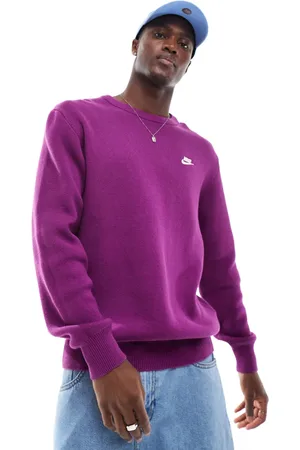 Nike Club Knit crew neck sweater in