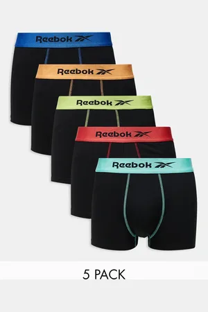 Reebok 5 pack Buchan Trunks in /Orange/Lime/Blue/Red/Mint