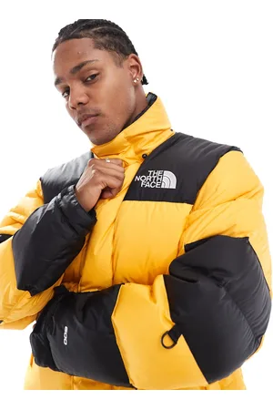 The North Face Himalayan baltoro puffer jacket in black and
