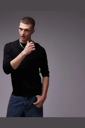 ARKET Merino wool crew neck jumper in