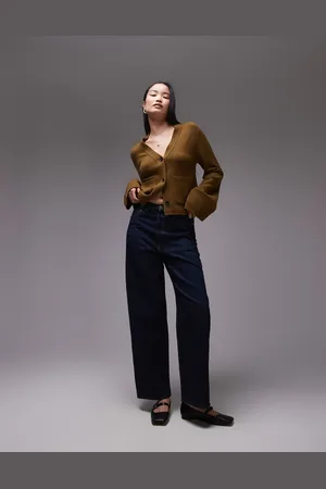 ARKET Amber barrel leg jeans in rinse wash