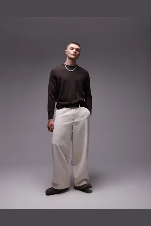 ARKET Merino wool jumper with crew neck in