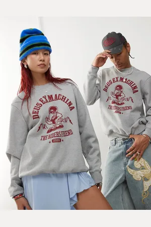 Deus Ex Machina Unisex u crew graphic sweatshirt in