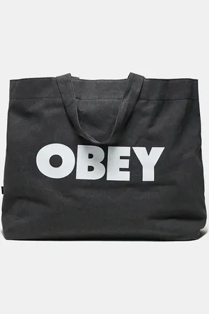 Obey Pigment dyed tote bag in