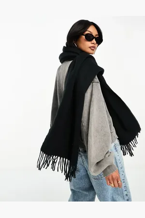 ASOS Supersoft scarf with tassels in