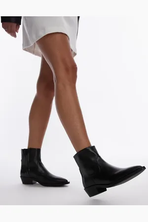 & OTHER STORIES Leather western boots in