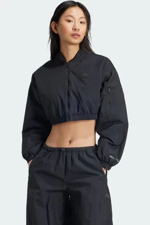 adidas City escape padded bomber jacket in