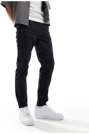 Only & Sons Tapered casual trouser in navy